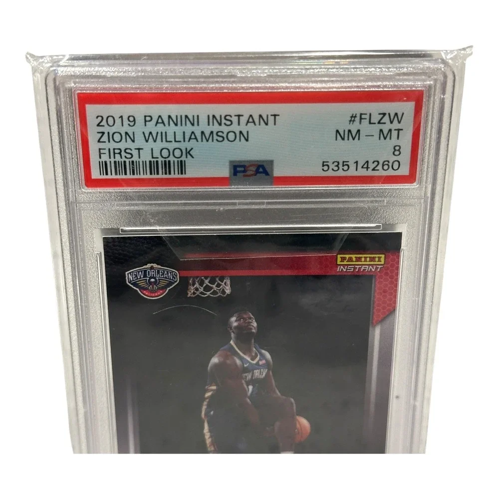 2019 Panini Instant Zion Williamson First Look PSA 8 Rookie Card‎